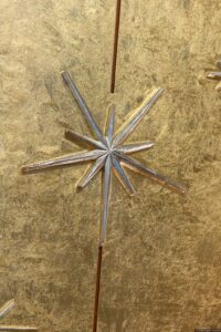 Intervenção no nicho da imagem de Nossa Senhora das Neves