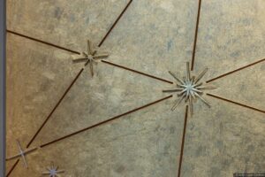 Intervenção no nicho da imagem de Nossa Senhora das Neves