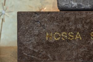 Intervenção no nicho da imagem de Nossa Senhora das Neves