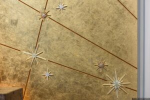 Intervenção no nicho da imagem de Nossa Senhora das Neves